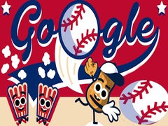 Гульня Doodle Baseball