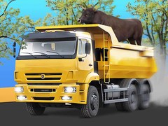 Гульня Animal Transporter Truck