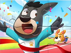 Гульня Jigsaw Puzzle: Fun Sports Day