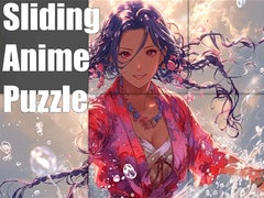Гульня Sliding Anime Puzzle