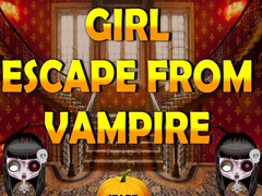 Гульня Girl Escape from Vampire