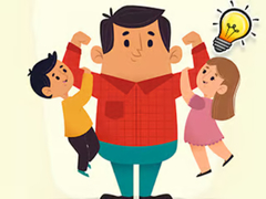 Гульня Kids Quiz: What Do You Know About Father's Day?