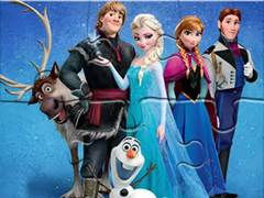 Гульня Jigsaw Puzzle: Frozen Photo