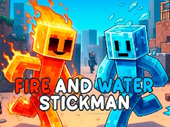 Гульня Fire and Water Stickman