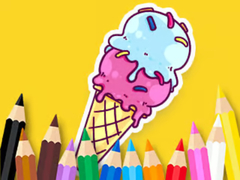 Гульня Coloring Book: Cool Ice Cream