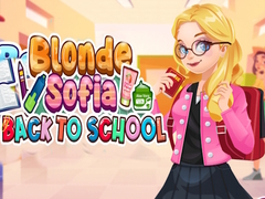 Гульня Blonde Sofia Back to School