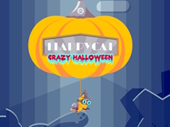 Гульня FlappyCat Crazy Halloween