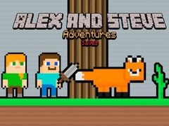 Гульня Alex and Steve Adventures Saves