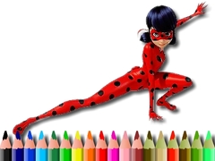Гульня Back To School Lady Bug Coloring