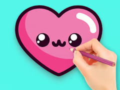 Гульня Coloring Book: Lovely Heart