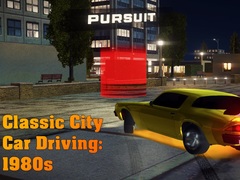 Гульня Classic City Car Driving: 1980s