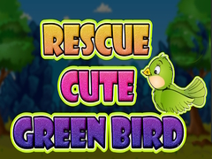 Гульня Rescue Cute Green Bird