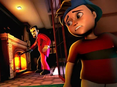 Гульня Scary Stranger 3D