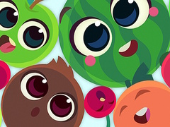Гульня Funny Fruits: Merge and Gather Watermelon