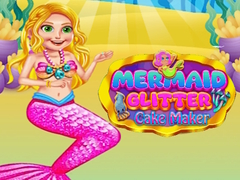 Гульня Mermaid Glitter Cake Maker 
