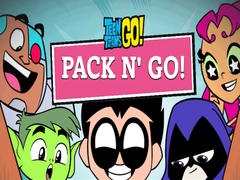 Гульня Teen Titans GO! Pack n’ Go!