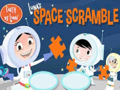 Гульня Earth to Luna! Luna's Space scramble