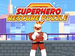 Гульня SuperHero Rescue Puzzle