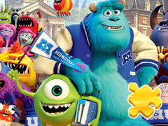 Гульня Jigsaw Puzzle: Monsters University
