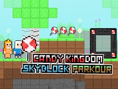 Гульня Candy Kingdom Skyblock Parkour