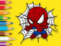 Гульня Coloring Book: Baby Spiderman