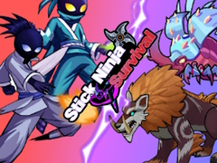Гульня Stick Ninja Survival 