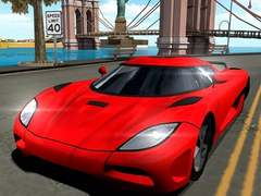 Гульня City Car Driving Simulator Stunt Game 3D