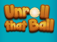 Гульня Unroll That Ball