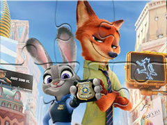 Гульня Jigsaw Puzzle: Zootopia