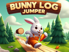 Гульня Bunny Log Jumper