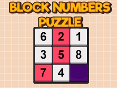 Гульня Block Numbers Puzzle