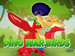 Гульня Dino War Birds
