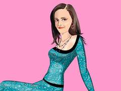 Гульня Alexis Bledel Dress up