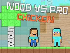 Гульня Noob vs Pro Chicken