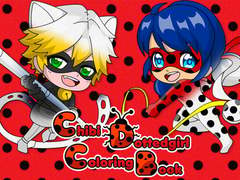 Гульня Chibi Dotted Girl Coloring Book