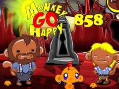Гульня Monkey Go Happy Stage 858