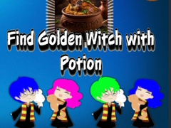 Гульня Find Golden Witch with Potion