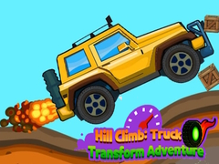 Гульня Hill Climb: Truck Transform Adventure