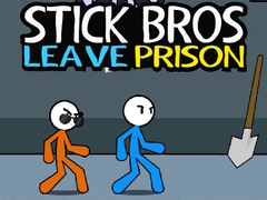 Гульня Stick Bros Leave Prison