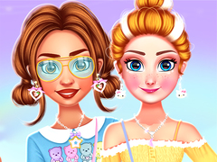 Гульня BFF Lovely Kawaii Outfits