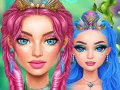 Гульня Mermaidcore Makeup