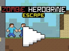 Гульня Zombie Herobrine Escape