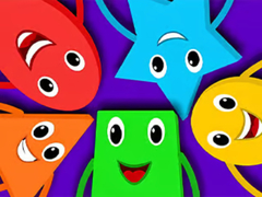Гульня Kids Quiz: Colorful Shaps