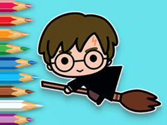 Гульня Coloring Book: Flying Potter