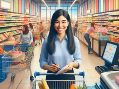 Гульня Supermarket Simulator