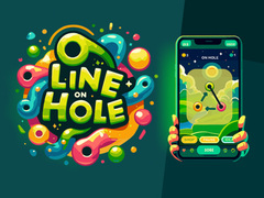 Гульня Line on Hole