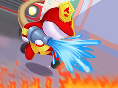 Гульня Idle Firefighter 3D