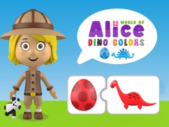 Гульня World of Alice Dino Colors