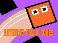Гульня Rotating Colored Boxes