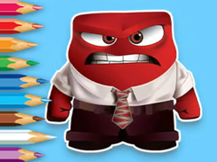 Гульня Coloring Book: Inside Out Angry